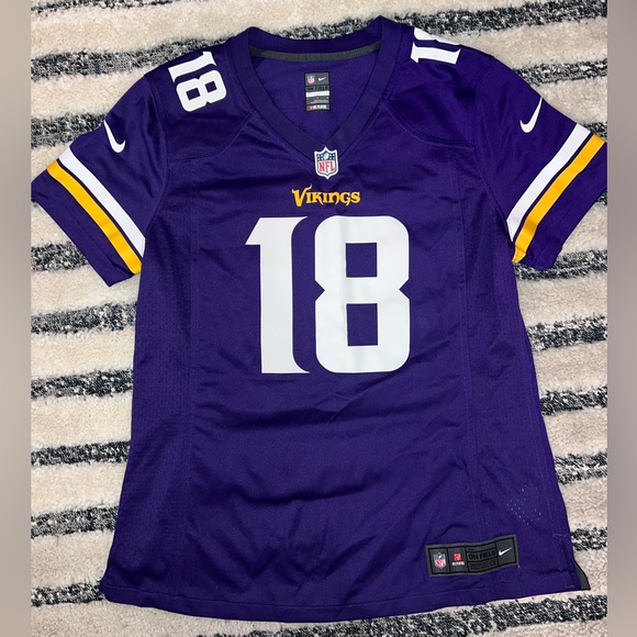 NFL VIKINGS WOMENS JERSEY - Picture 1 of 4